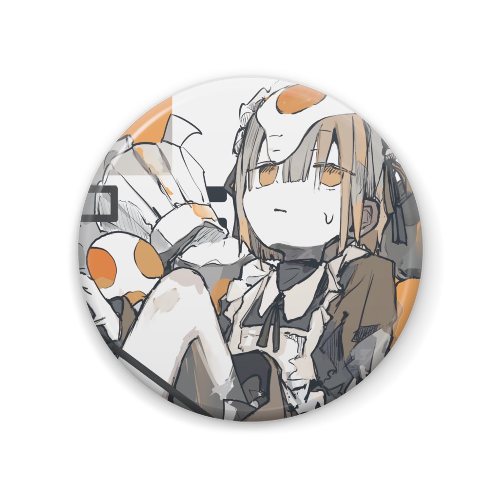 タマゴメイドredesign - 缶バッジ