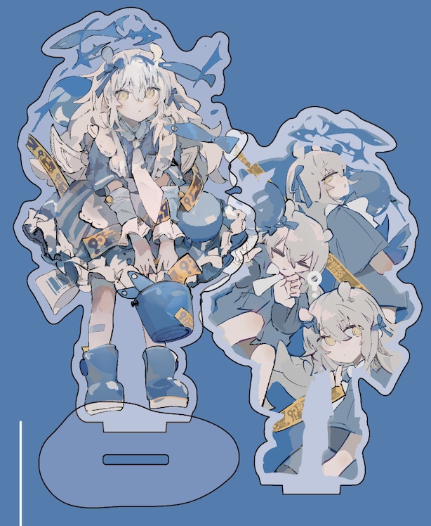 【両面2柄印刷！】風船_アクリルスタンド