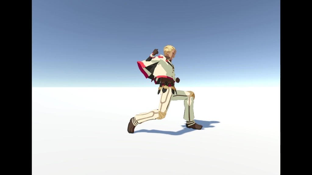 鎖骨割りモーション