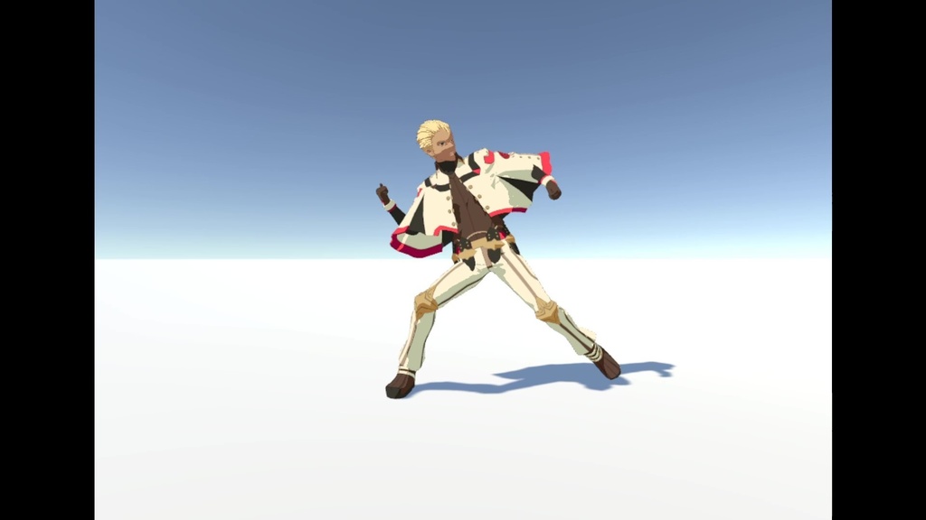 鎖骨割りモーション