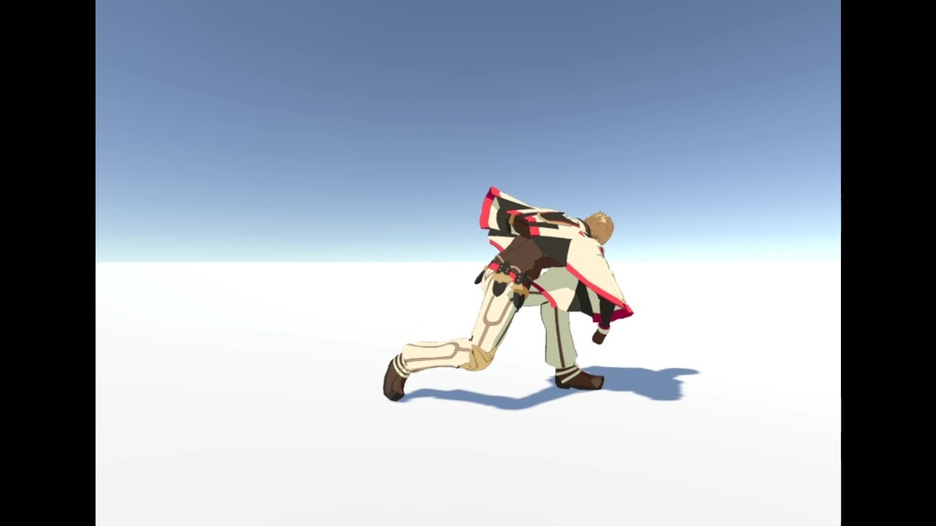 鎖骨割りモーション