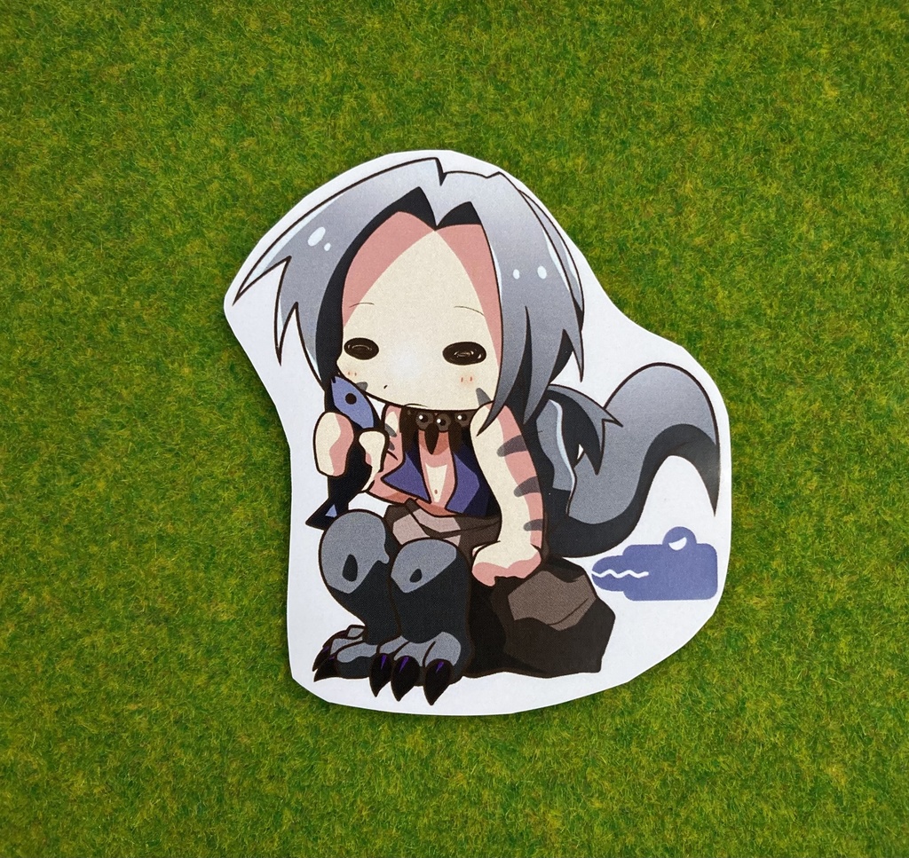 擬人化ッ子恐竜 シール