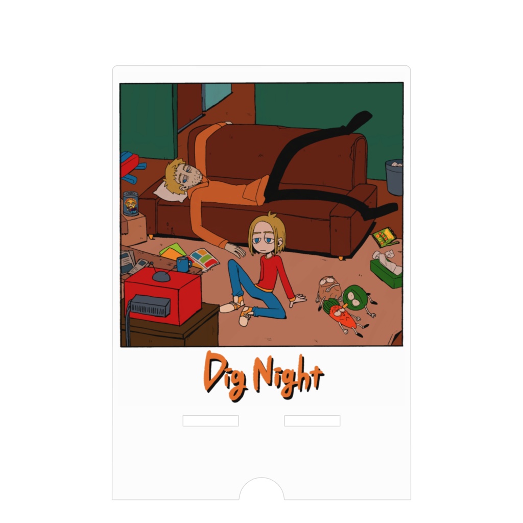 【Dig Night】LIVING アクリルスマホスタンド