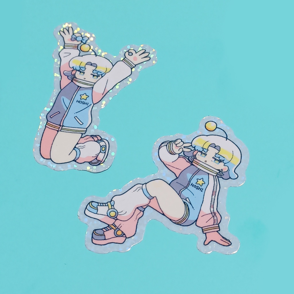 【ふゆう】ステッカー(ピース)