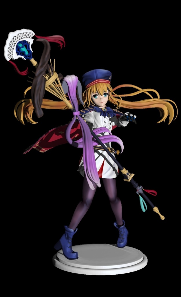 Artoria Pendragon 3D Model figure