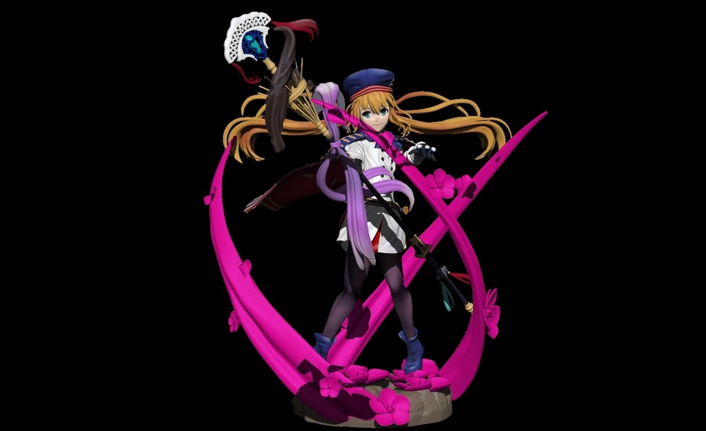 Artoria Pendragon 3D Model figure