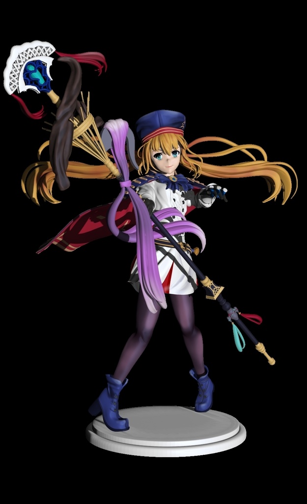 Artoria Pendragon 3D Model figure