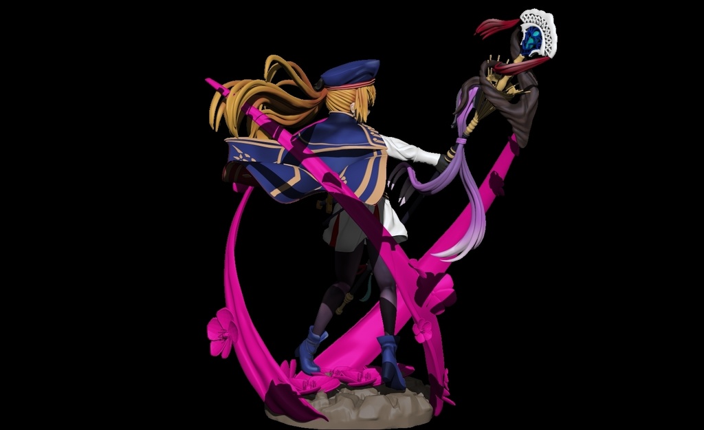 Artoria Pendragon 3D Model figure