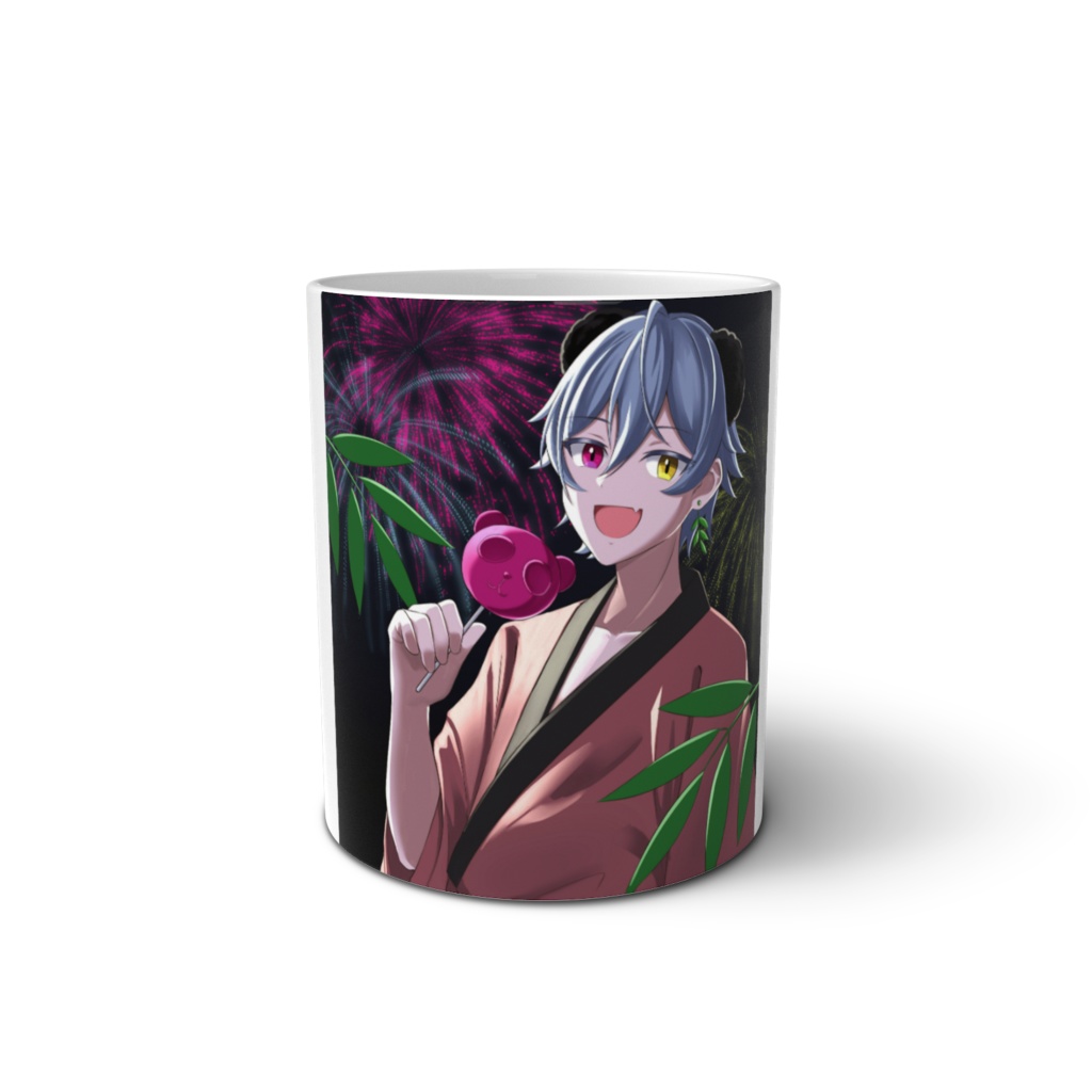 【笹餅ぱんだ】夏祭り(マグカップ)