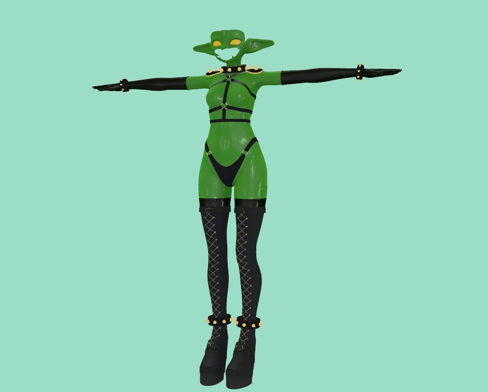 しなのちゃん対応「自分のことをゴブリンと思い込んでいる人の服」