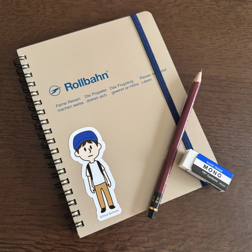 レンタルなんもしない人 ステッカー Tシャツver