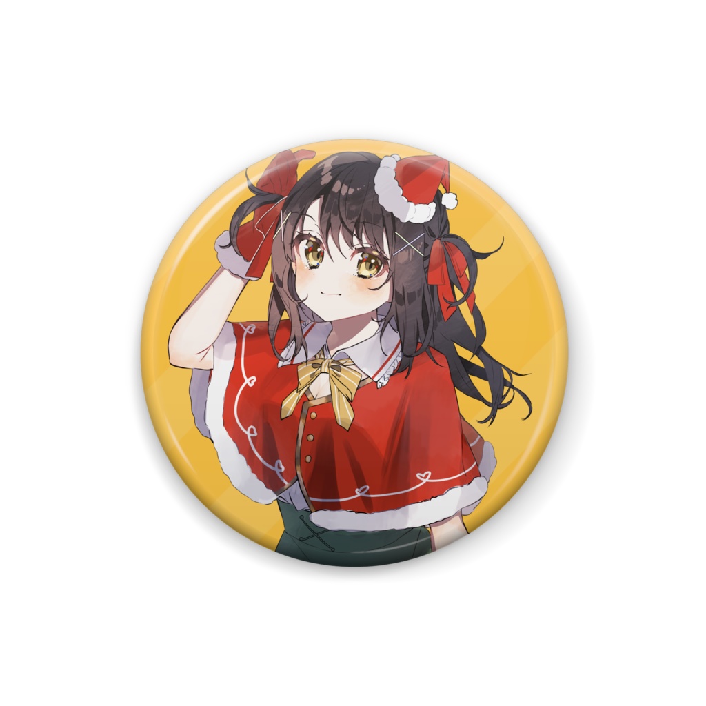 響ゆいクリスマスグッズ2021缶バッチ