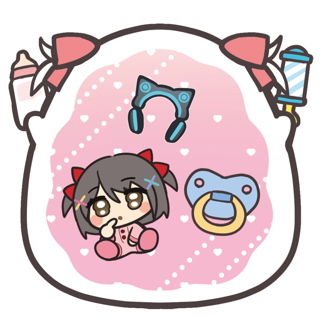 Vtuber響ゆいシャカシャカおしゃぶりアクキー【C105】