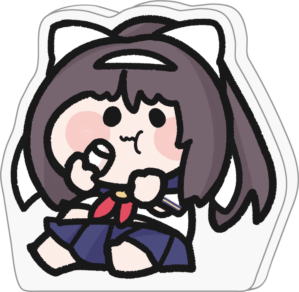 超BIG！ましゅまろもぐもぐアクリルブロック