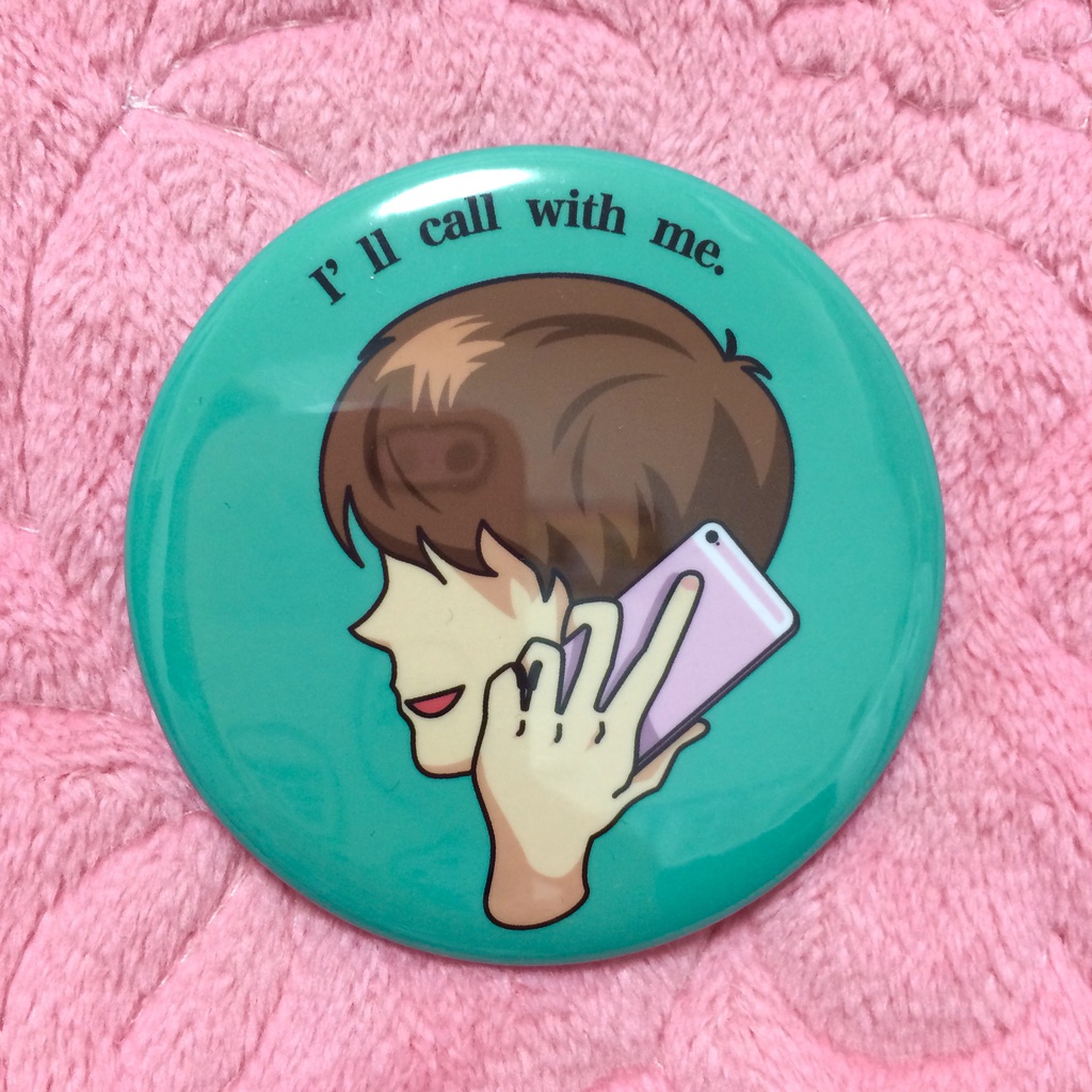 スマホ缶バッチ