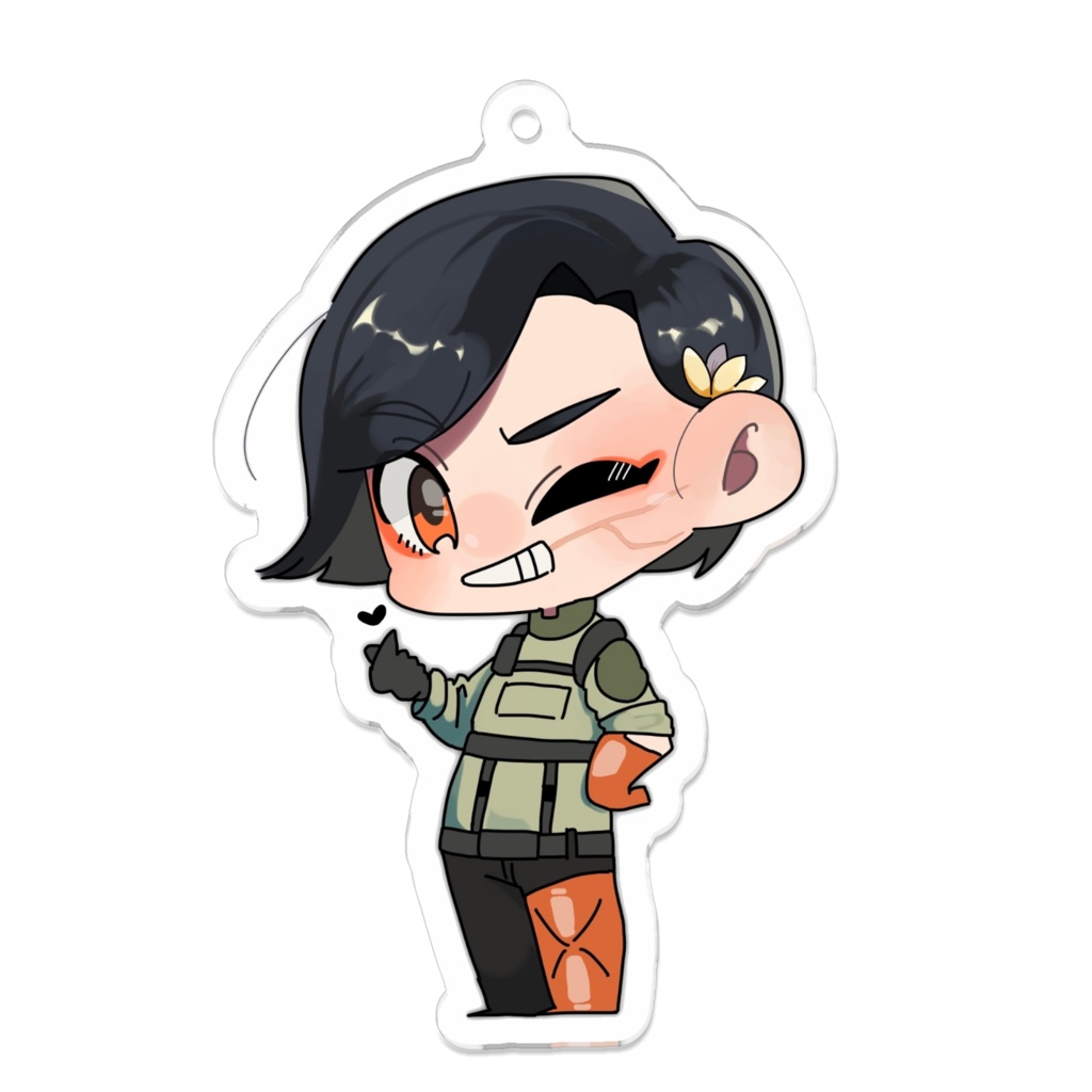 ARUNIアクリルキーホルダー