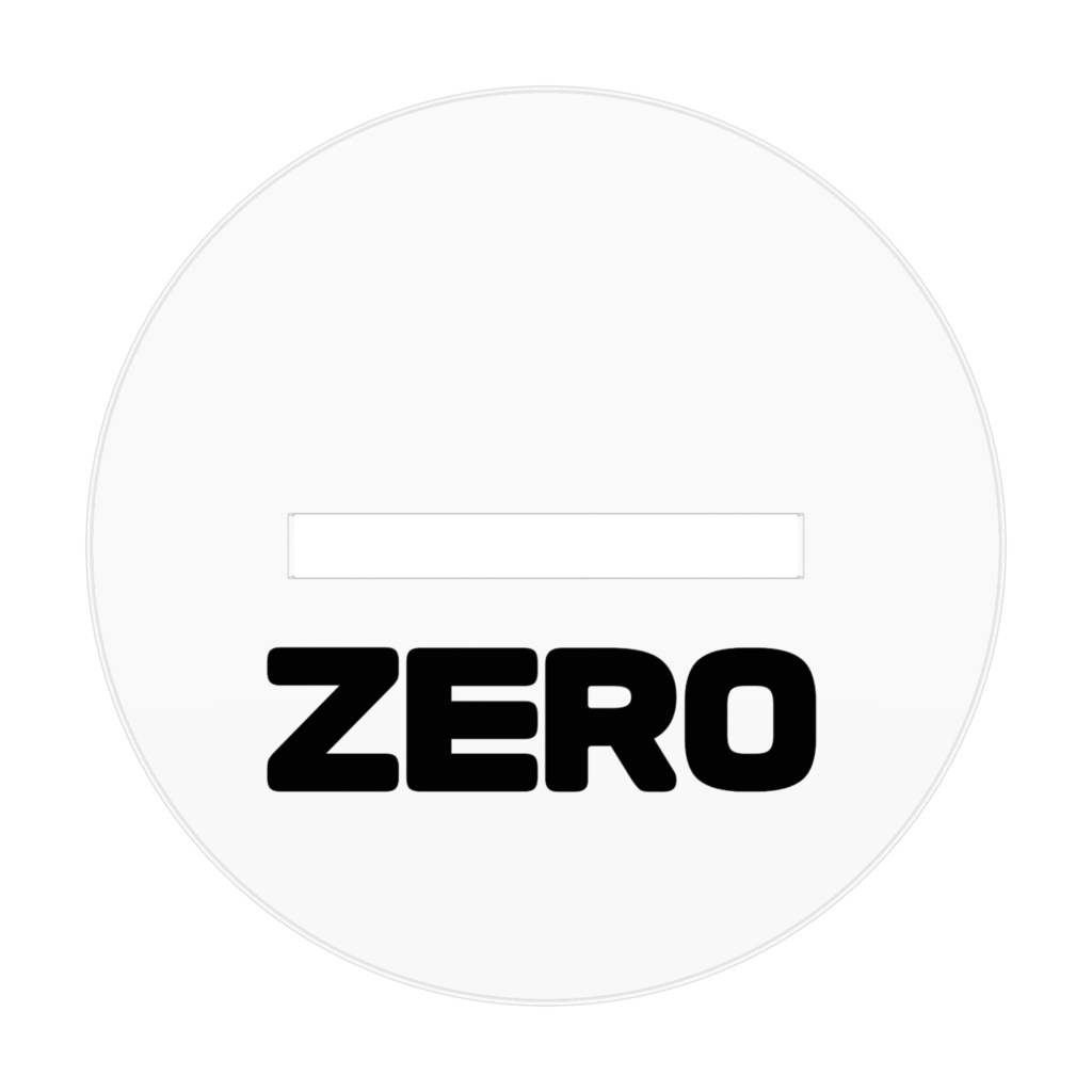 ZERO アクリルフィギュア