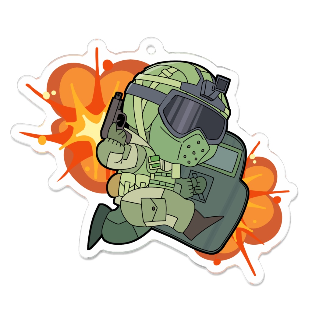 FUZE アクリルキーホルダー