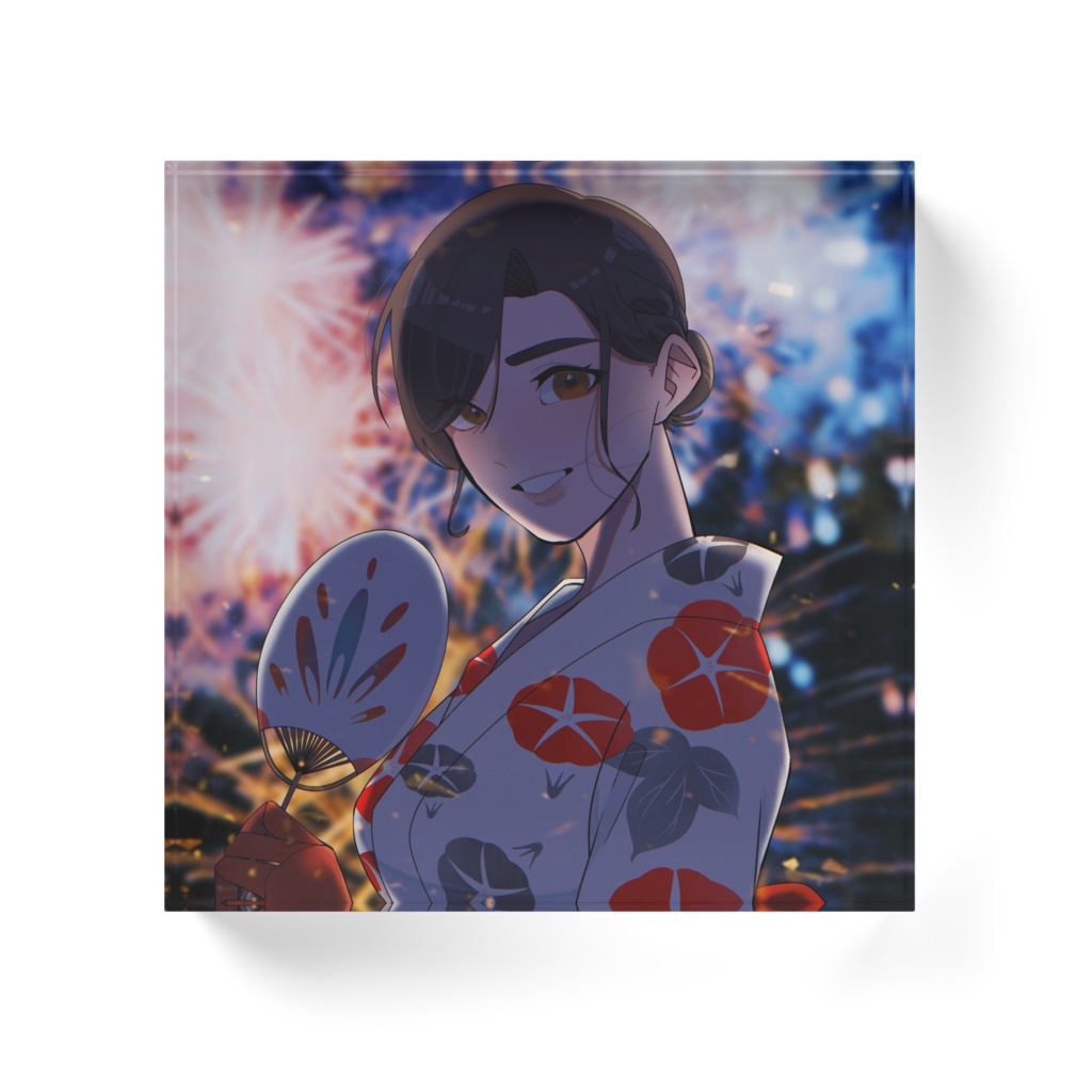 ARUNI 夏祭りアクリルブロック
