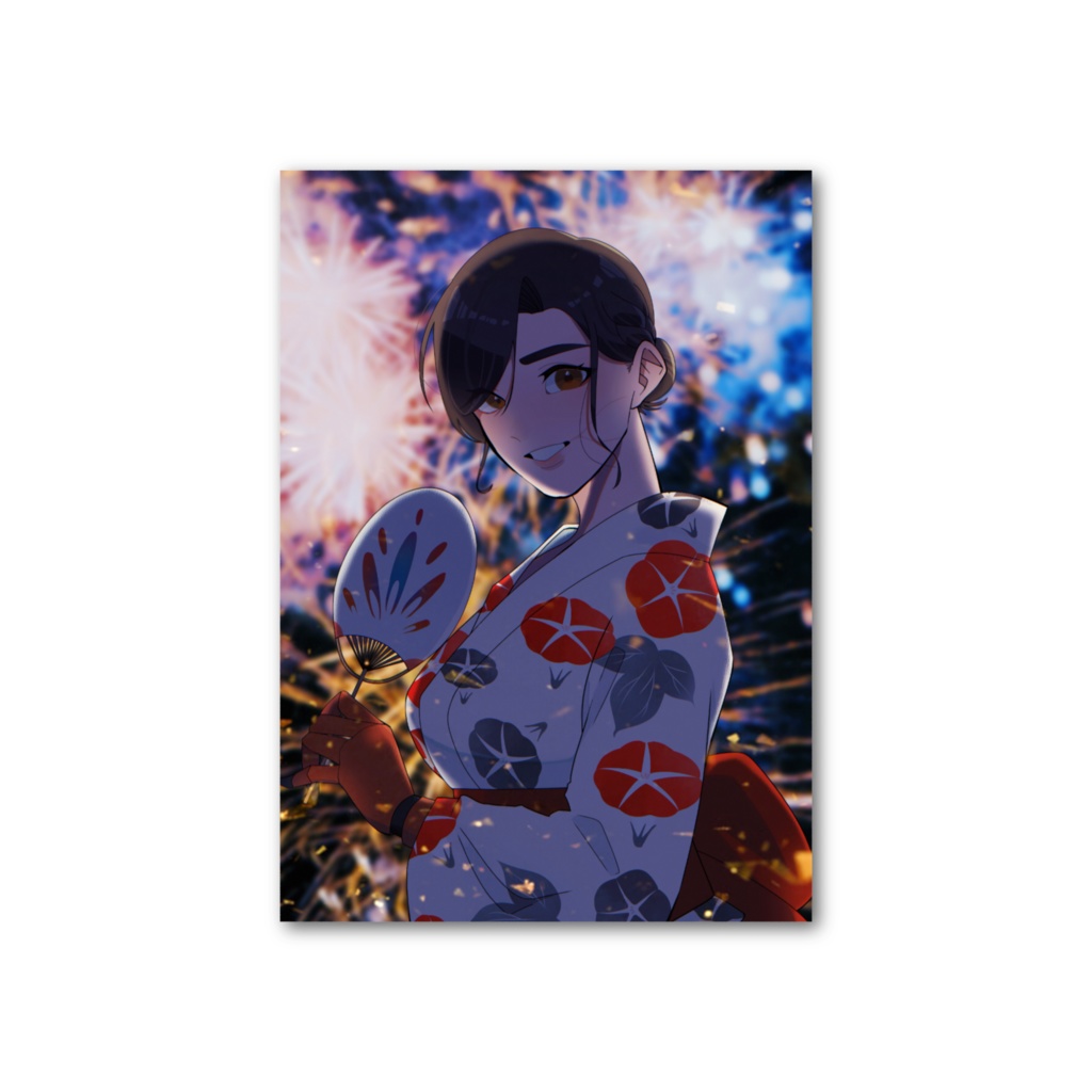 ARUNI 夏祭りフォト風カード