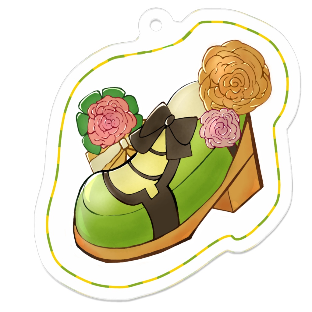 「デレマス」高森藍子モチーフキーホルダー