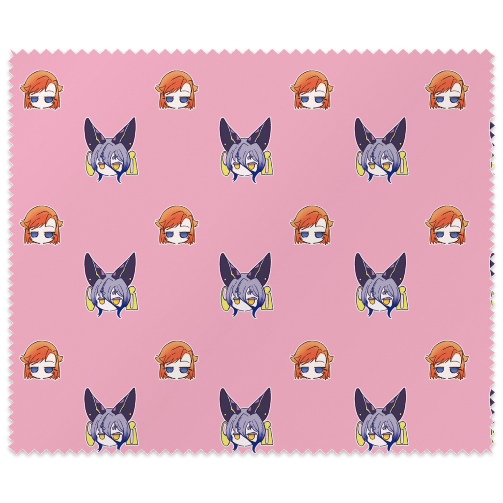 オリキャラSDアイコン メガネ拭き