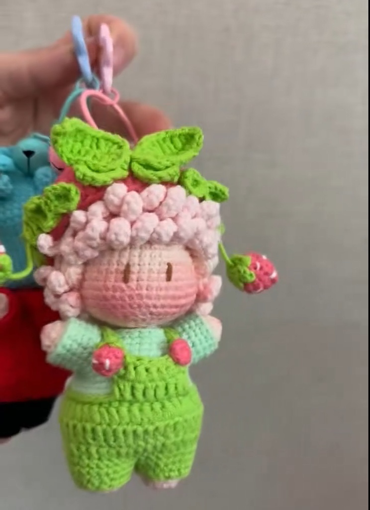 個人カスタマイズかぎ針編み人形3