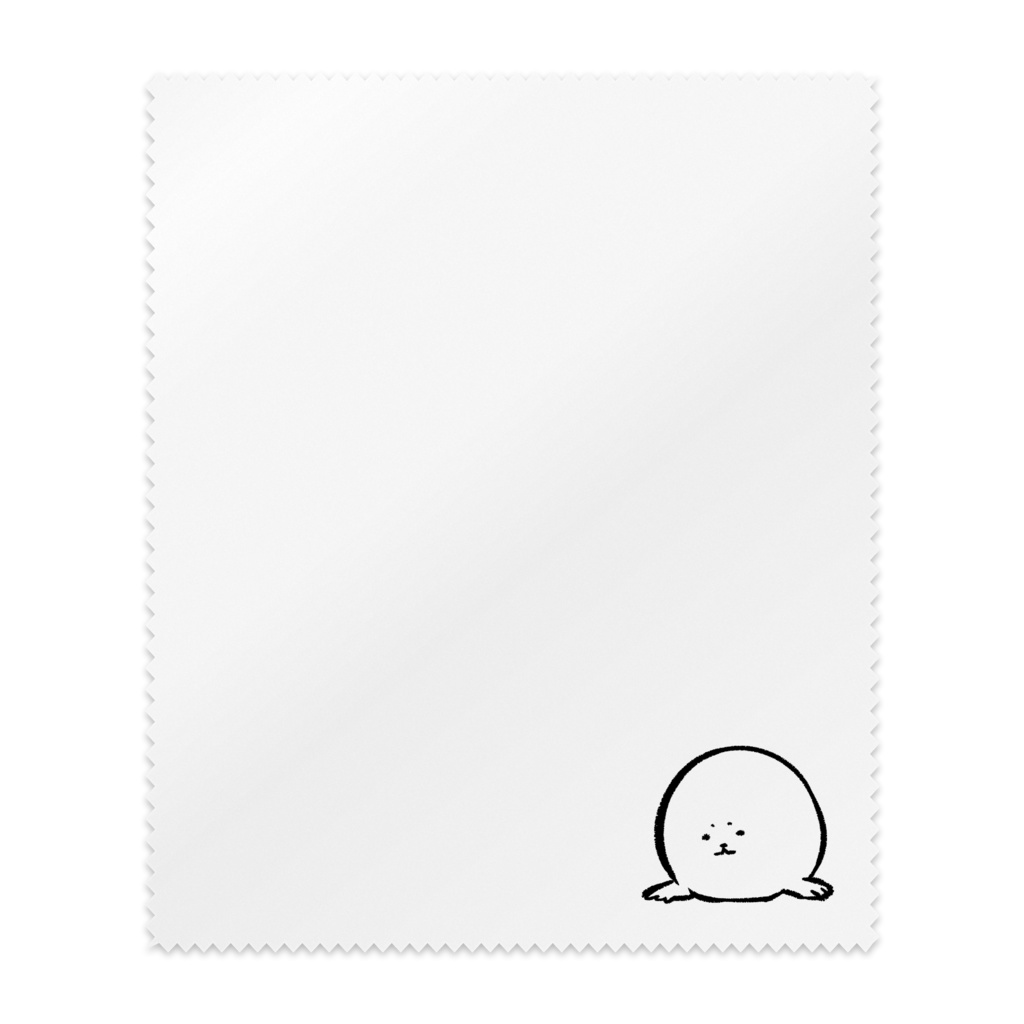 一匹あざらしメガネ拭き