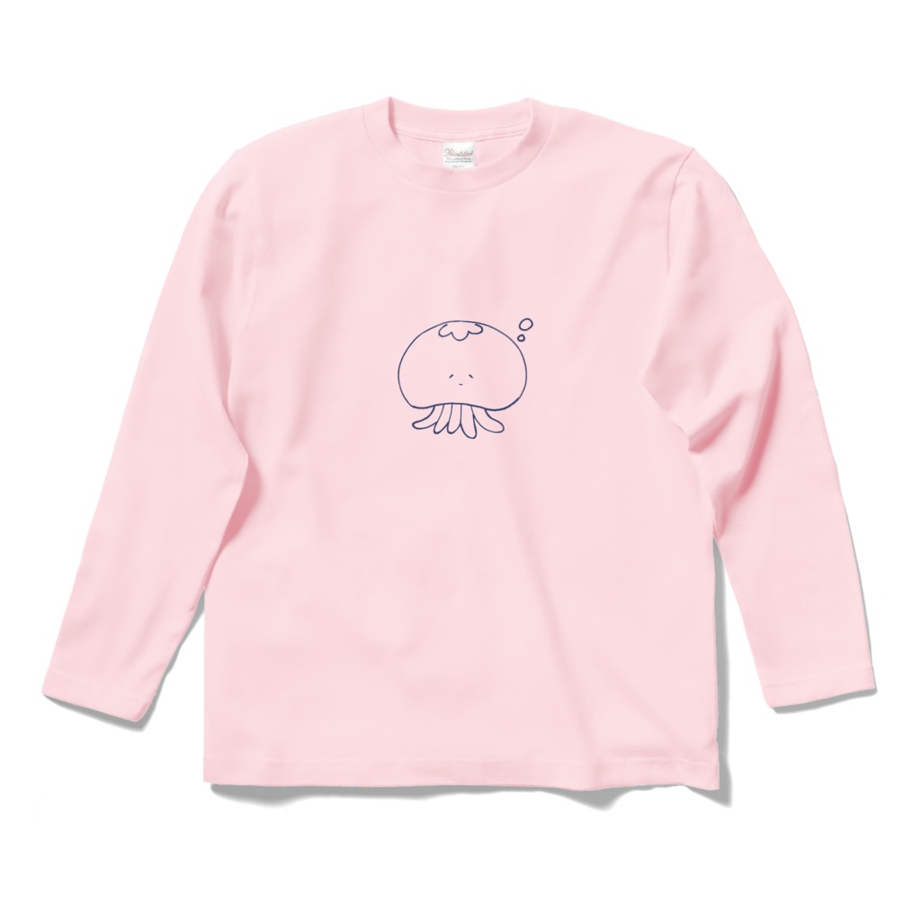 うつくらげTシャツ-ピンク