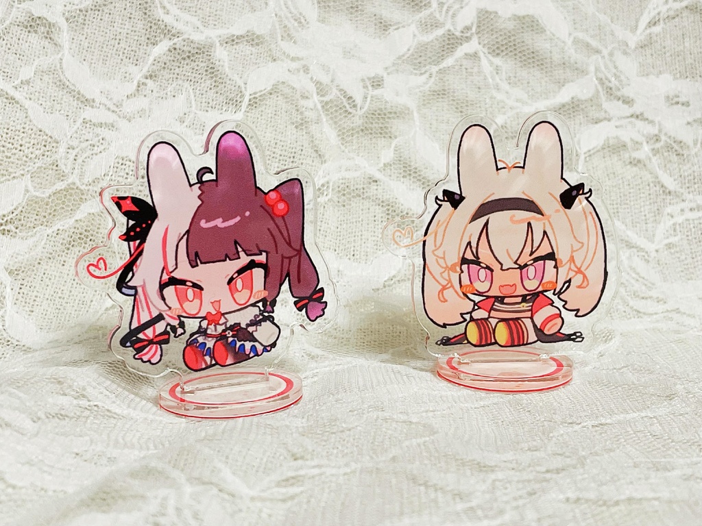 おすわりうさちゃんアクスタ