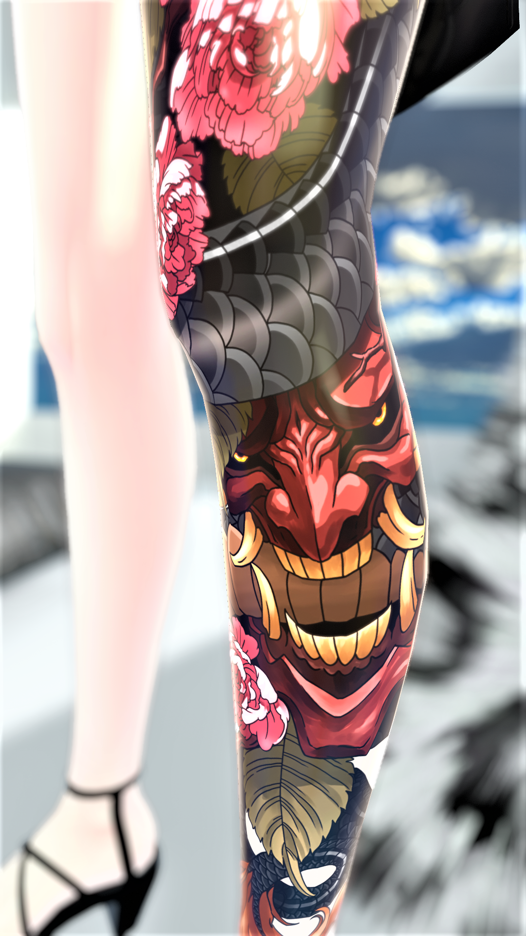 Double cherry blossom [ tattoo / いれずみ / 刺青 / 入墨 ] - 手先の針 - BOOTH