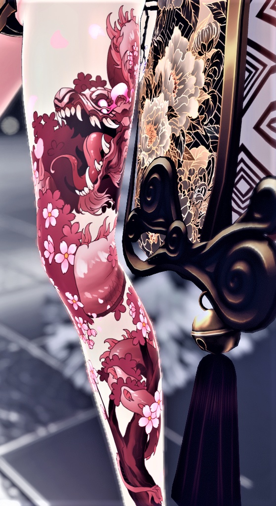桜竜 [ tattoo / いれずみ / 刺青 / 入墨 ] - 手先の針 - BOOTH