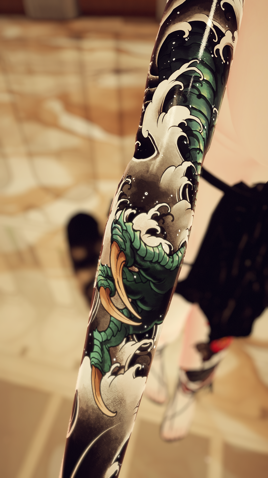 Dragon hand tattoo / いれずみ / 刺青 / 入墨 ] - 手先の針 - BOOTH