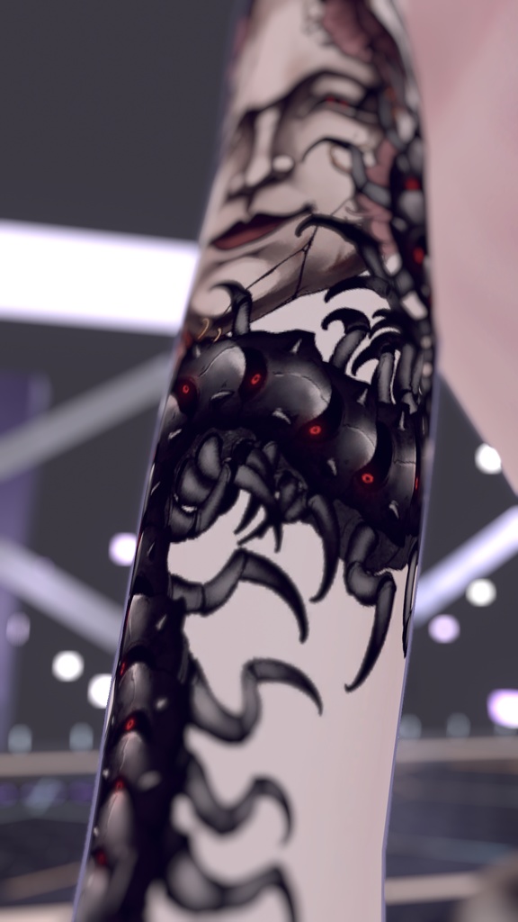 Centipede tattoo
