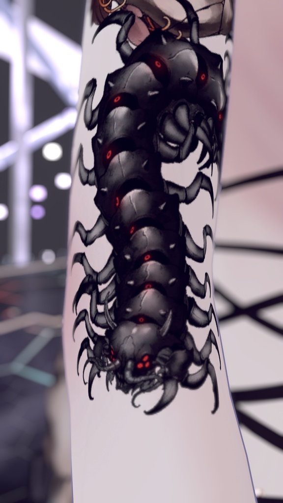 Centipede tattoo