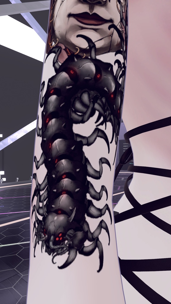 Centipede tattoo