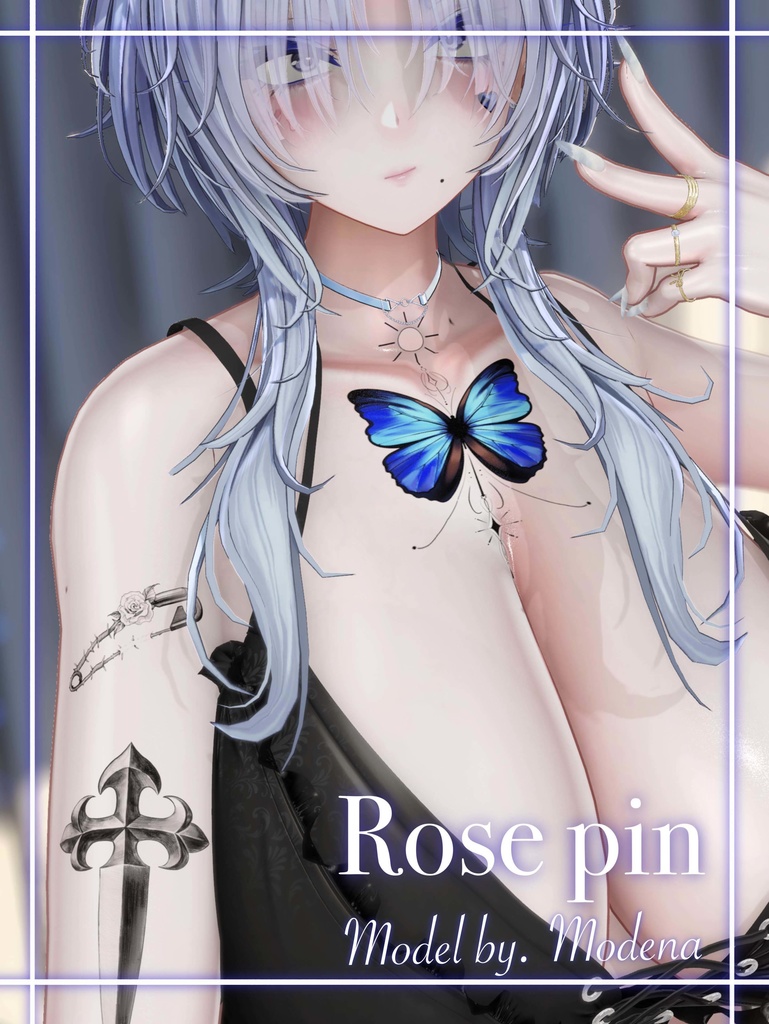 Rose pin