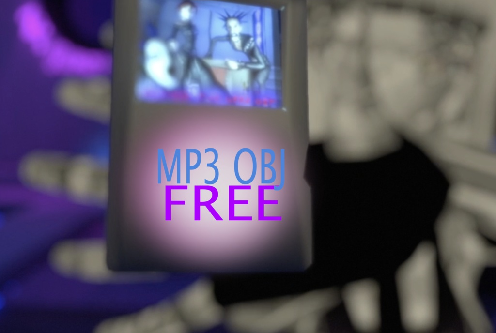 MP3 Player OBJ