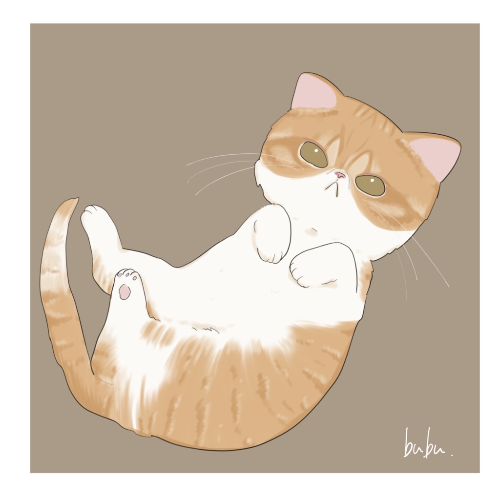 ゆるキャラ風デジタルイラスト