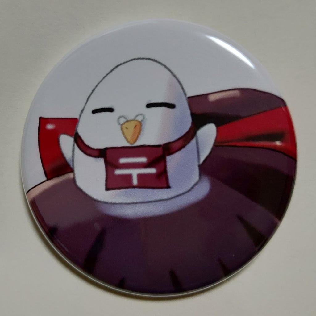 Q-bit マコロンonこのかヘッド缶バッジ