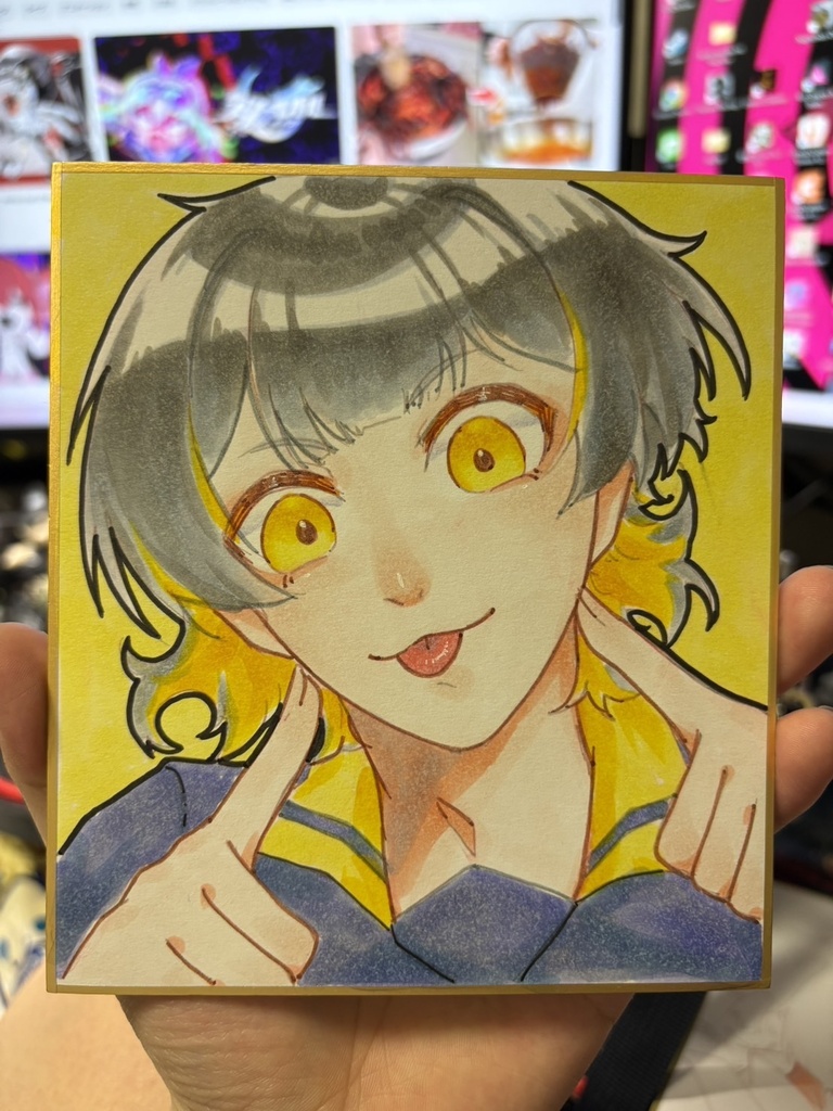 5月6日コピック色紙
