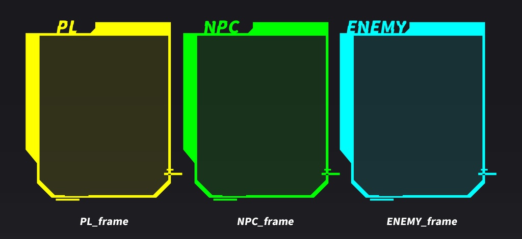 【FREE】ココフォリア向けサイバーパンク風汎用素材セット