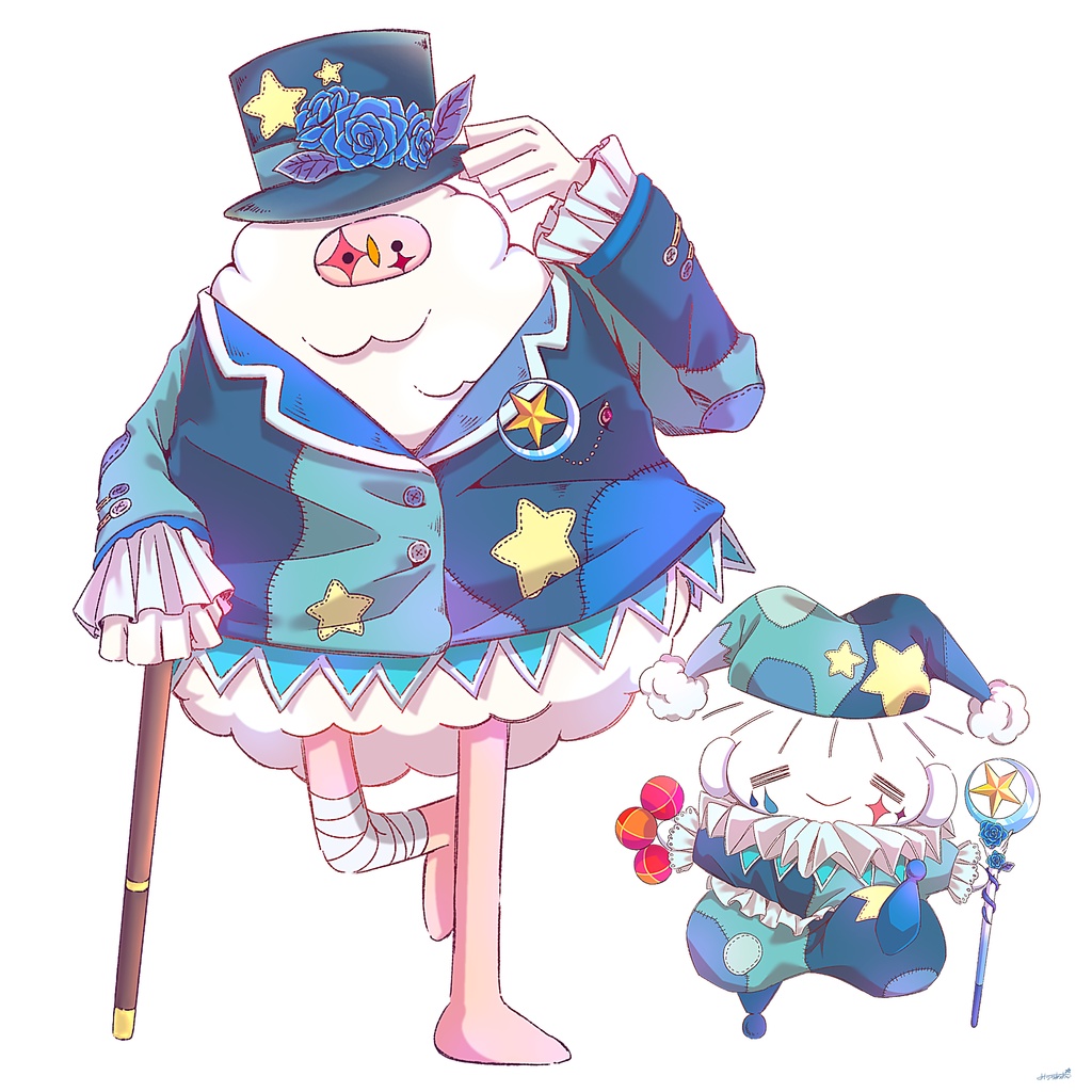 せかむらサーカス(ヨセフィーさんとみうら君)