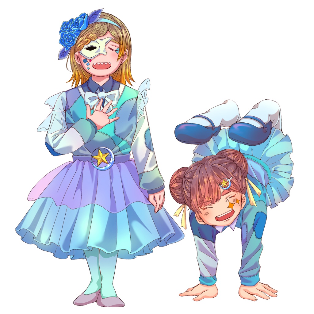 せかむらサーカス(バーチェとフウカ)