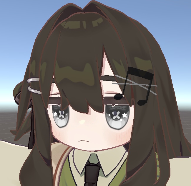 音符のヘアピン