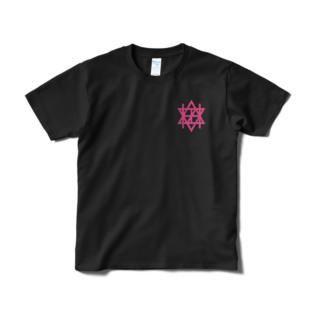 星井あおロゴTシャツ(パッションピンク・両面)