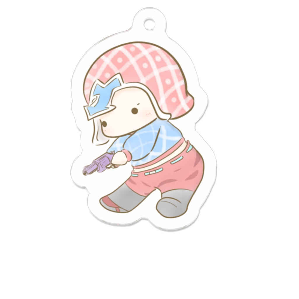 ぽてミのアクリルマスコット