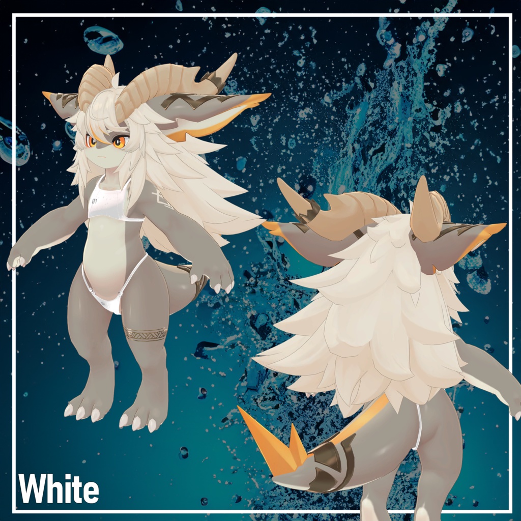 【フォシュニア対応】 びしょ濡れSwimsuit