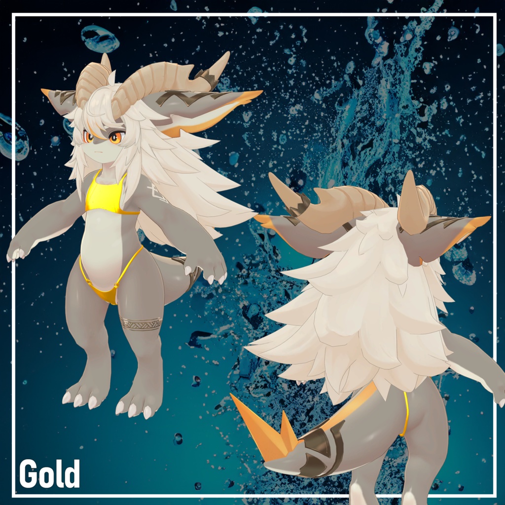 【フォシュニア対応】 びしょ濡れSwimsuit