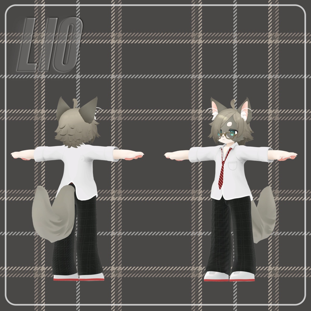 着崩しスクールユニフォーム【6アバター対応】